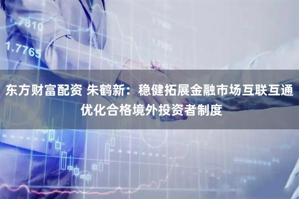 东方财富配资 朱鹤新：稳健拓展金融市场互联互通 优化合格境外投资者制度